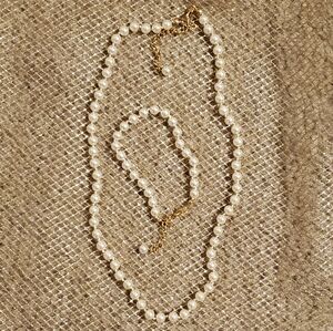 Fashion Pearl Necklace & Bracelet